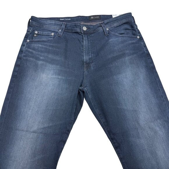 NEW AG Everett AirLuxe Slim Straight Leg Black Jean Men's, Sz 36 x 28 (Altered) - Picture 3 of 11